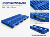 2600x850x150 mm Modular Plastic Pallet