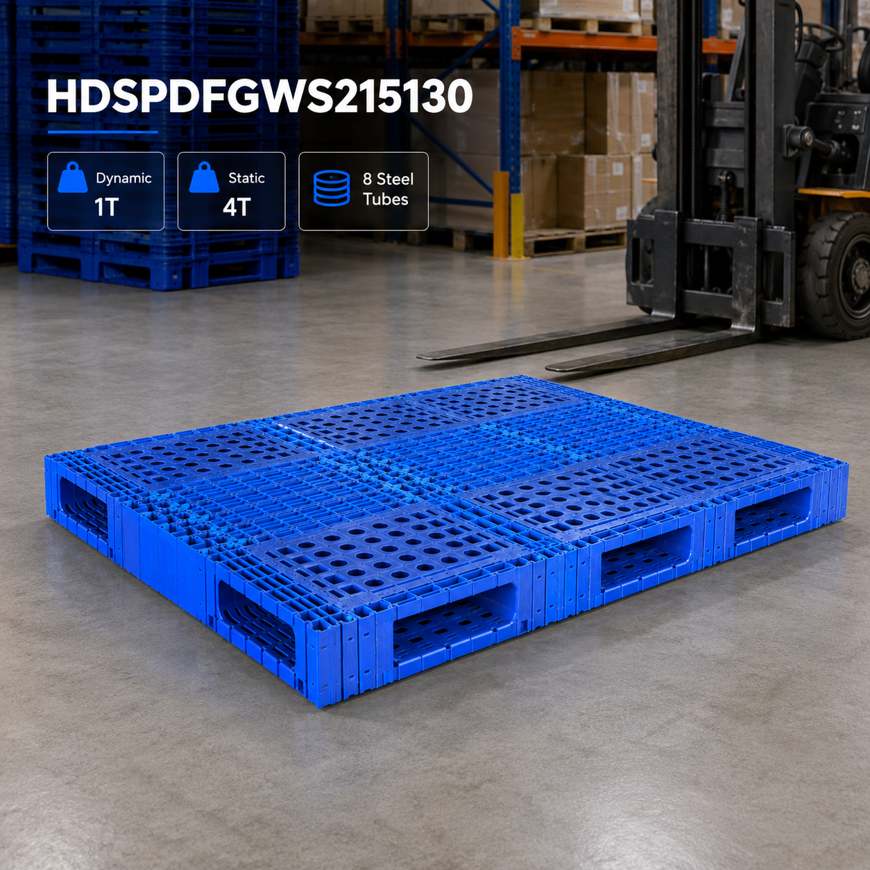 2150x1300x150 mm Modular Plastic Pallet