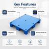 HD9FCNS1080 Nestable Plastic Pallet