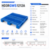 HD3RGWS1212A Three-Runner Open Deck Plastic Pallet