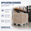 1650x1650x165 mm Three-Runner Solid Top Plastic Pallet