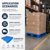 1500x1500x160 mm Three-Runner Solid Top Plastic Pallet